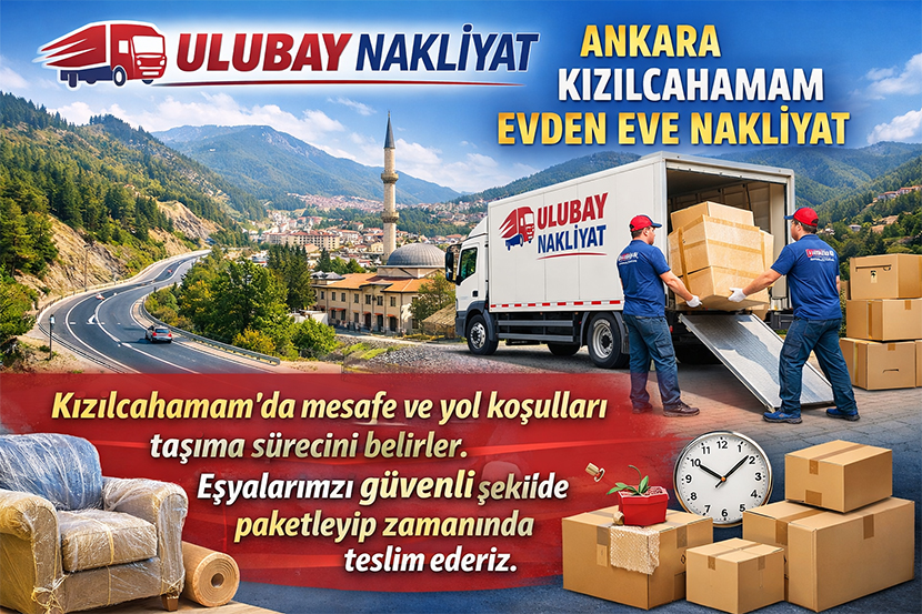 Kızılcahamam Evden Eve Nakliyat